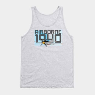 P51D AIRBORNE 1940 Tank Top